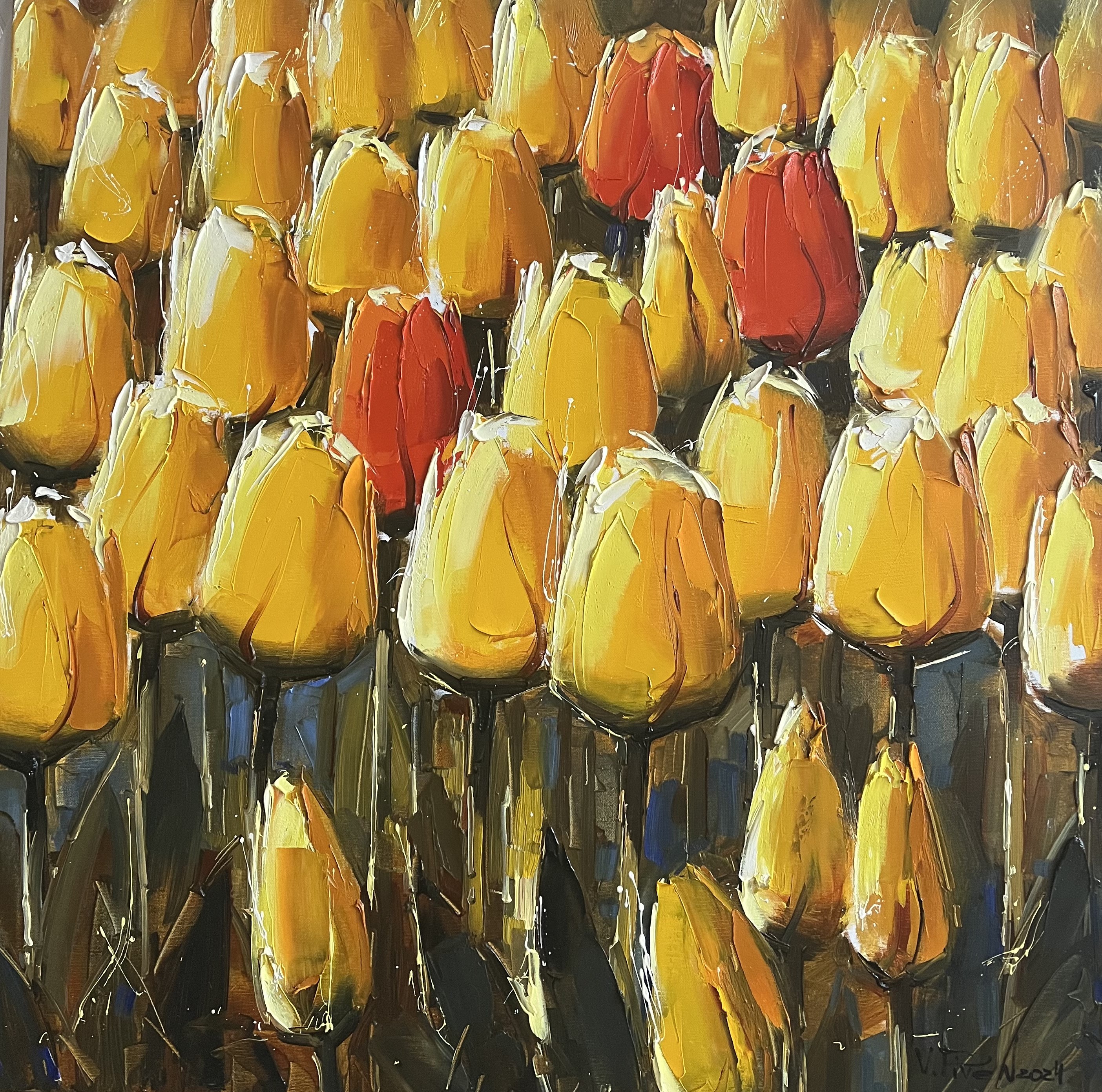 Scent of Spring — original oil painting by Volodymyr Piven