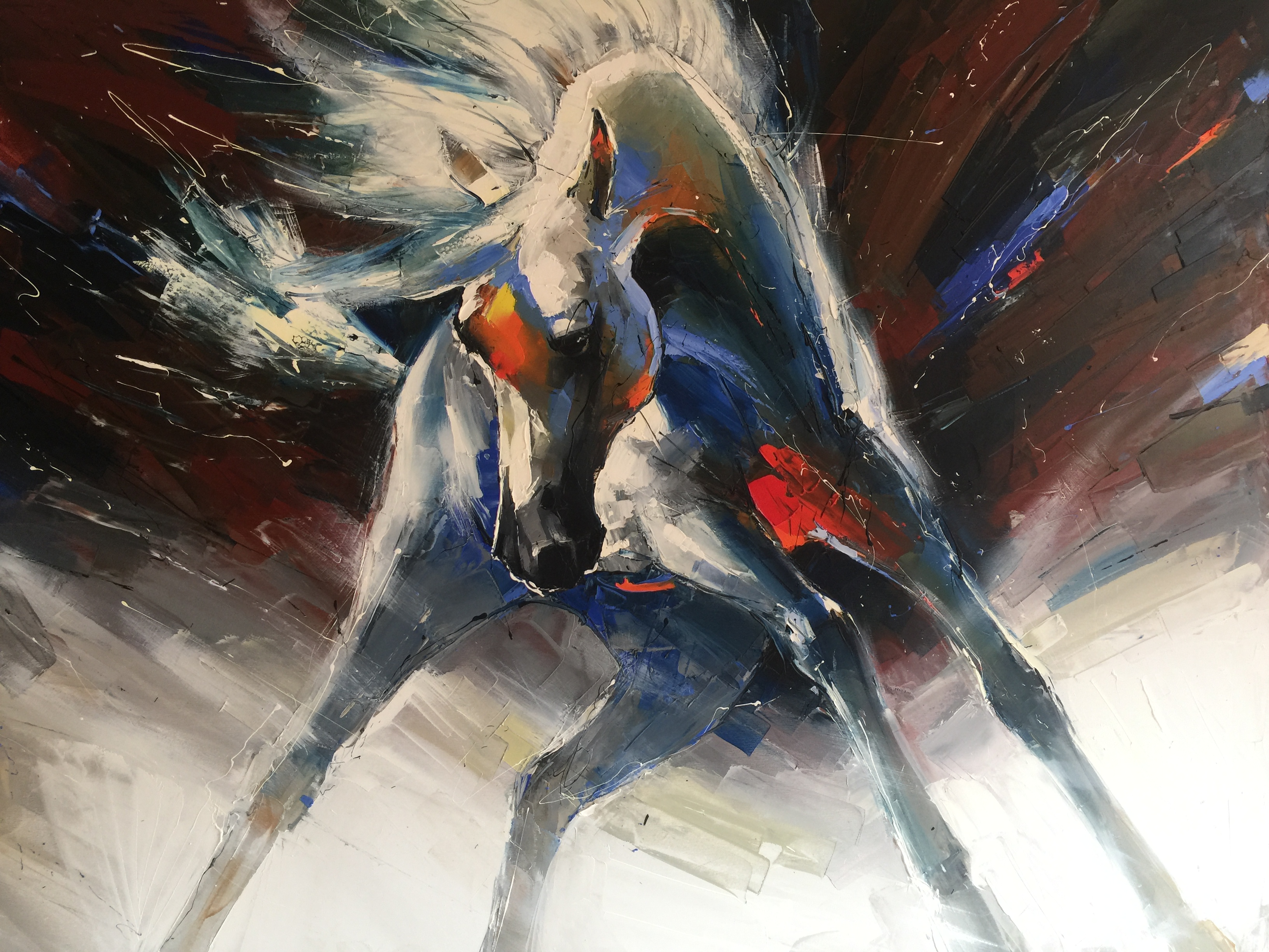 Youth — original oil painting by Volodymyr Piven